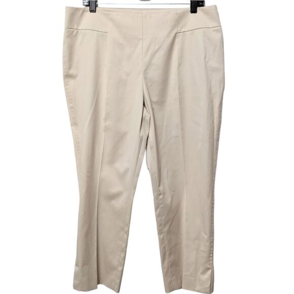 AKRIS PUNTO Cropped Neutral Pants 12 - Picture 1 of 5